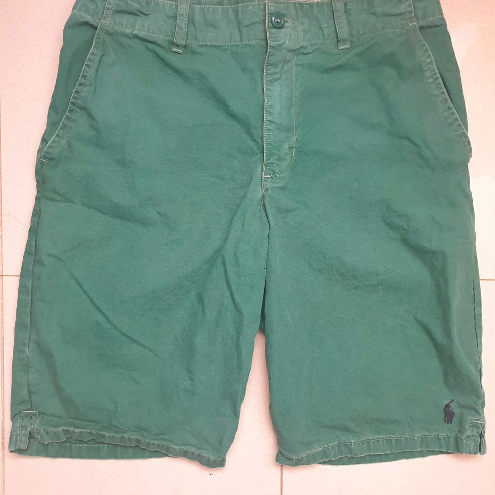 Boys Ralph Lauren Green Shorts size 16